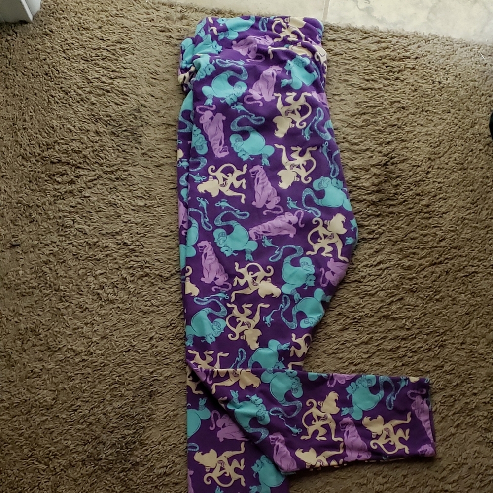 Disney Aladdin TC2 lularoe women's leggings